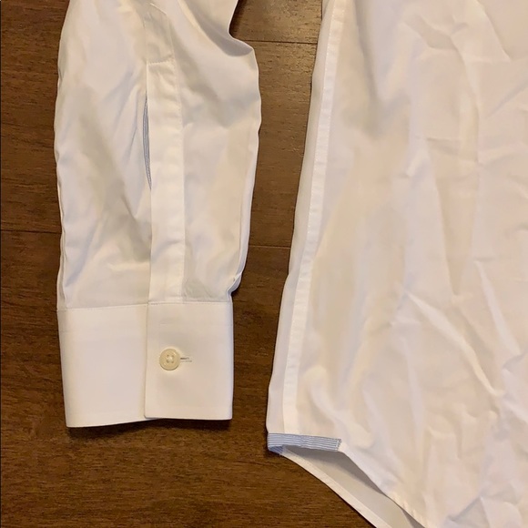 CHARLES TYRWHITT Men’s White Dress Shirt Slim Fit - Picture 2 of 5